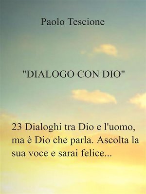 cover image of Dialogo con Dio
